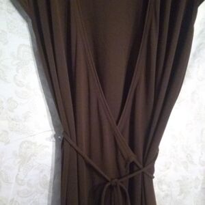 Apostrophe Chocolate Brown Stretch Dress